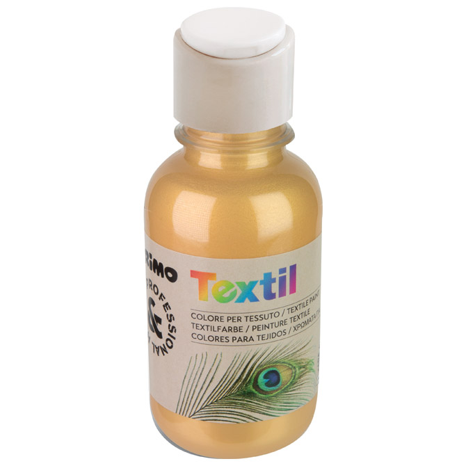 Boja tempera za tekstil 125 ml Primo 410TXM125920 zlatna!!