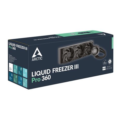Vodeno hlađenje za procesor Arctic Liquid Freezer III Pro 360 (black)