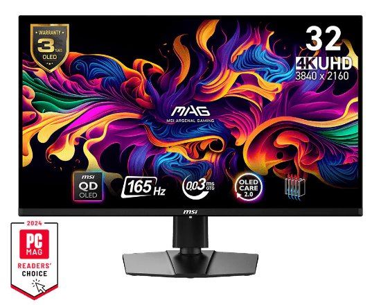 MON 32 MSI MAG 321UP QD-OLED