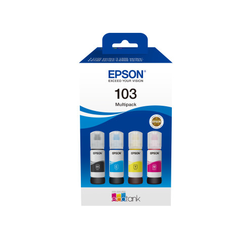 Tinta Epson 103 T00S64A multipack C13T00S64A 260ml