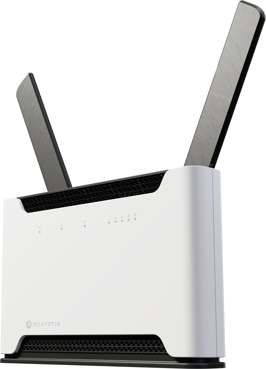 Mikrotik Chateau LTE7 ax, Wi-Fi 6 dual-band router, 4×1G + 1×2,5G LAN, LTE Cat7 modem (R11e-LTE7), RouterOS v7
