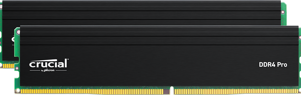 Crucial PRO DIMM 64GB (2x32GB) DDR4 3200MHz 1.2V CL22