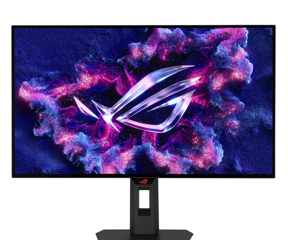 Alternative view of Monitor ASUS Rog Strix XG27AQDMG G2 27" OLED, QHD 2560x1440px, 240Hz, 0.03ms, 1300 cd/m2, G-SYNC, FreeSync, 2xHDMI, DP, USB HUB, pivot