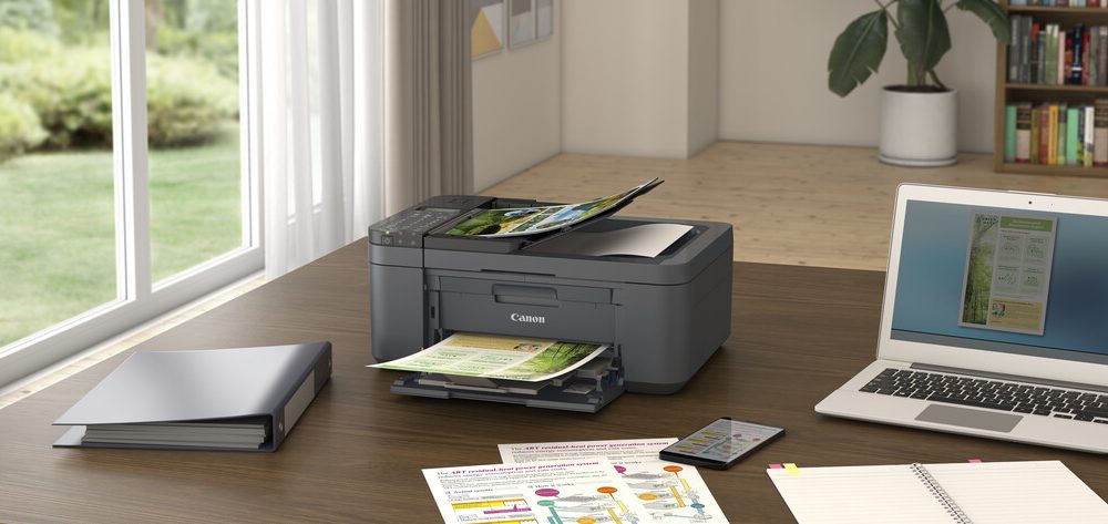 Alternative view of Canon Pixma TR4755I multifunkcijski pisač - printer/scanner/copy/fax, 4800dpi, USB, Wi-Fi, crni