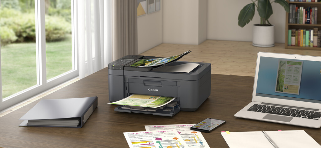 Canon Pixma TR4755I multifunkcijski pisač - printer/scanner/copy/fax, 4800dpi, USB, Wi-Fi, crni - Slika 2