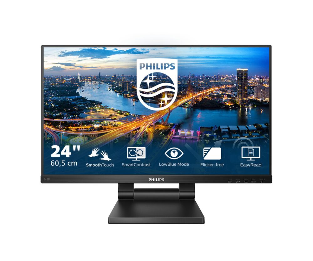 Philips 23,8" 242B1TC, VGA, DP, HDMI, USB3.2, zvu