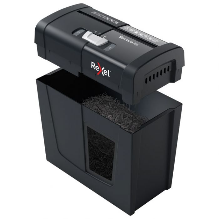 Alternative view of Uništavač dokumentacije 6 listova CrossCut Secure X6 Rexel 2020122EU