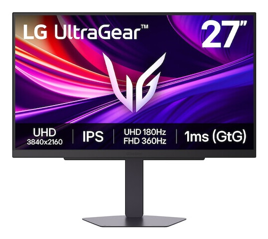 LG 27G810A, 27'' UHD IPS, 360/180Hz, HDMI 2.1,HAS,