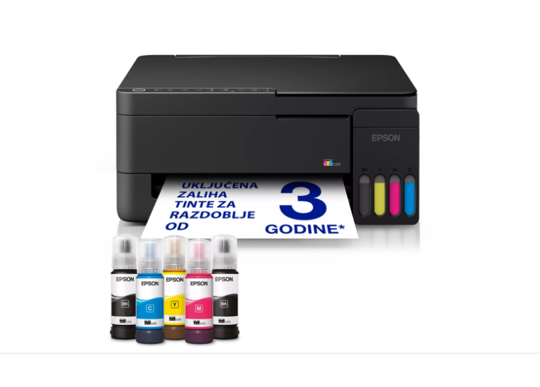 Epson L3352 CISS pisač 5760x1440dpi brzina: 11str/min USB 2.0 WiFi pri/scan/copy