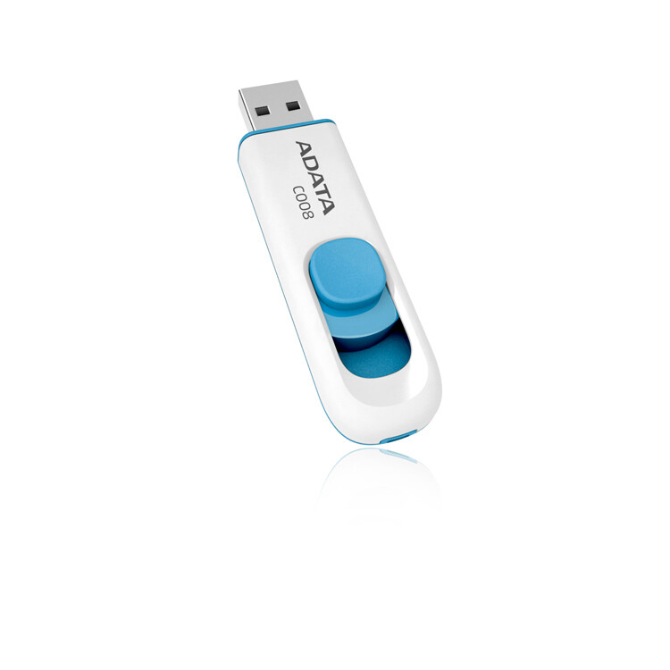 ADATA C008, 32GB, USB2.0, plavo-bijeli