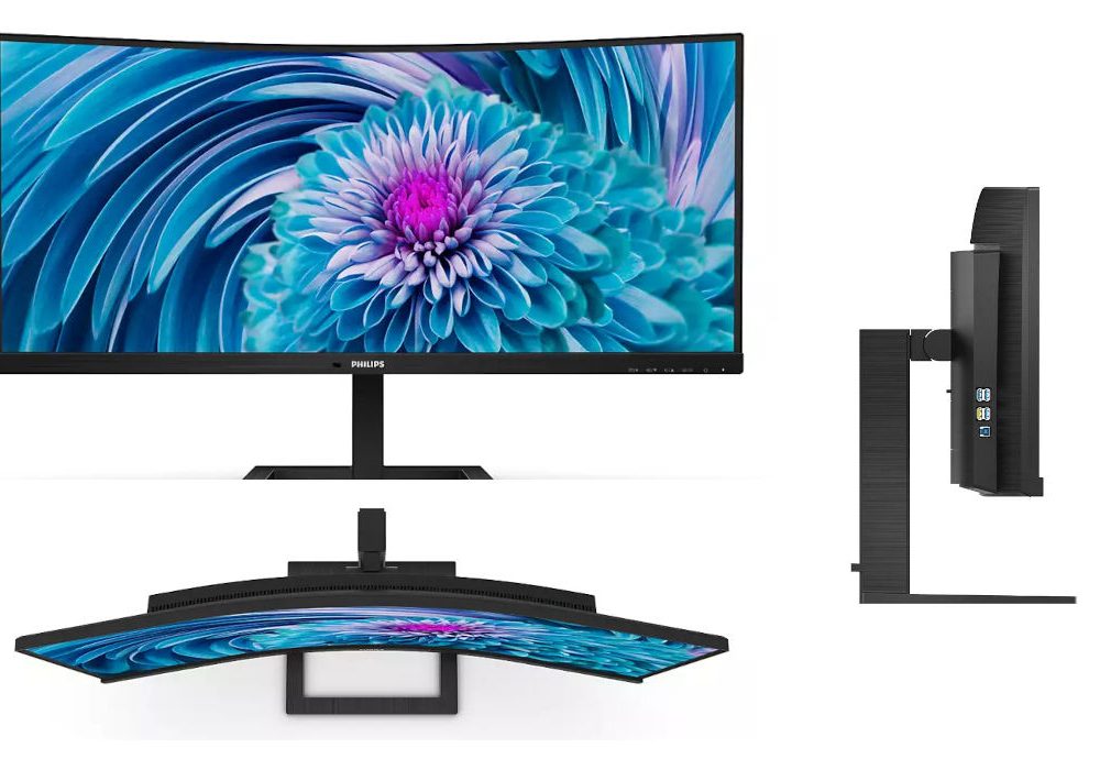 Philips 34", 346E2CUAE, HDMI, DP, HAS, USB-C, zvuč